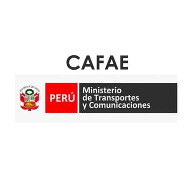 Logotipo de CAFAE — Ministerio de Transportes y Comunicaciones