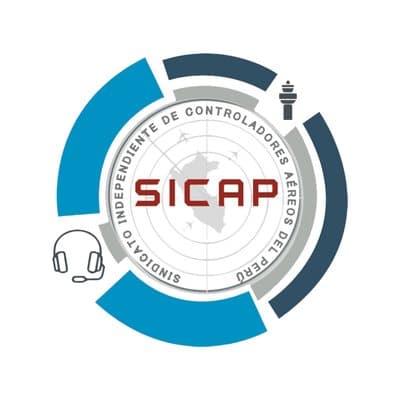 Logotipo de SICAP — Sindicato de Controladores Aéreos del Perú